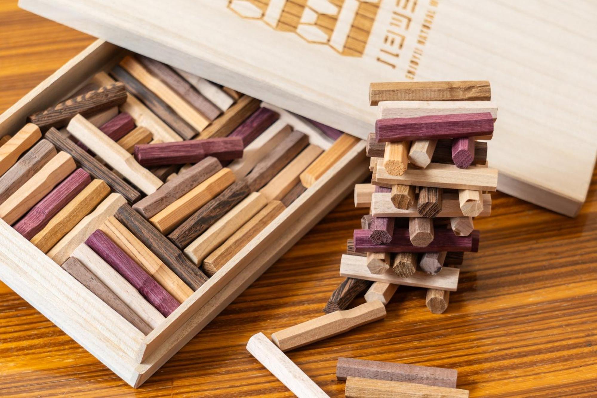Ana Crowne Plaza Kobe By Ihg Hotel Bagian luar foto A stack of the game's wooden sticks